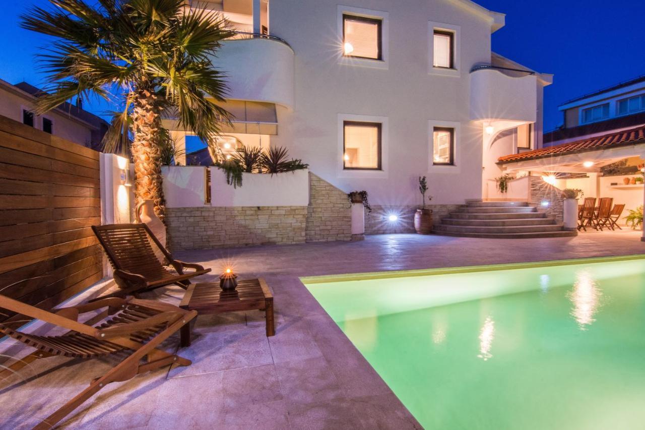 Apartments "Villa Antisin" With Heated Pool Zadar Exterior foto